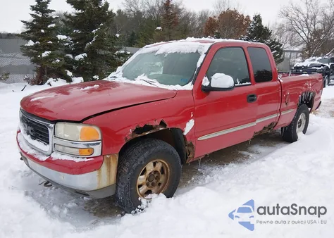 2001 GMC Sierra 1500 Sle z USA, uszkodzony, nr VIN 2GTEK19T711229753